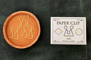 Tools to Liveby Brass Paper Clips (Mcgill)
