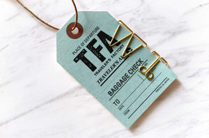 Tools to Liveby Brass Paper Clips (Mogul)