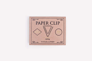 Tools to Liveby Brass Paper Clips (Weis)