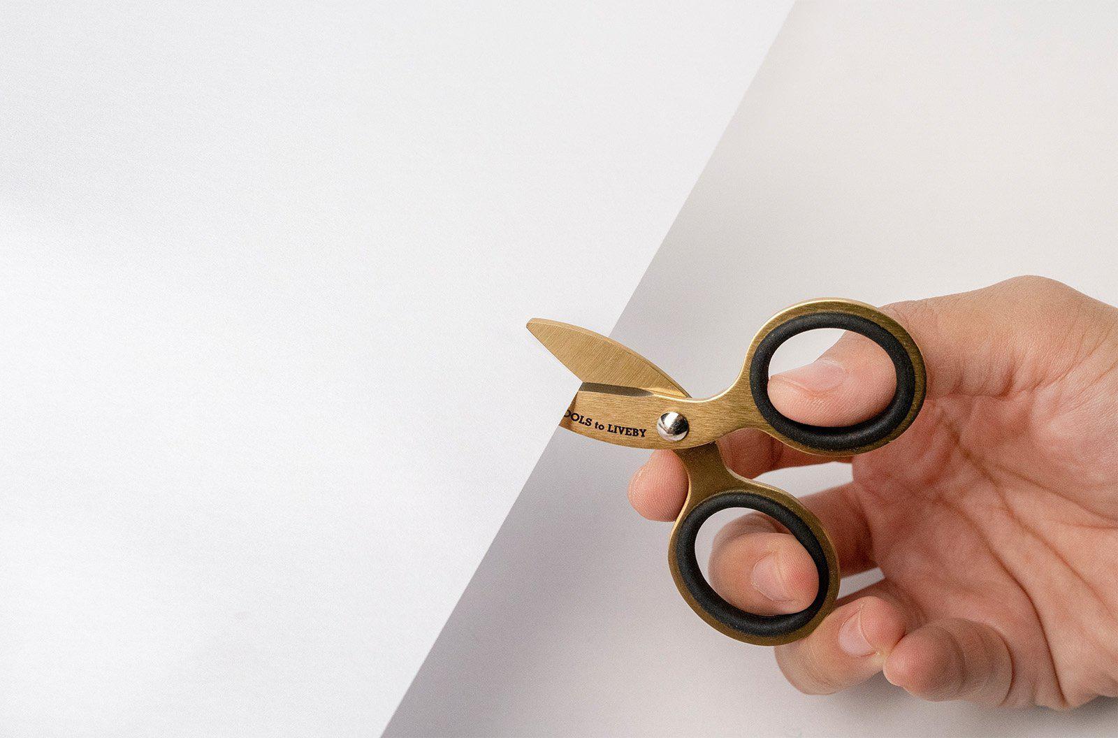Tools to Liveby Gold Mini Scissors 3"
