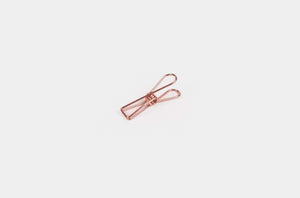 Tools to Liveby Wire C.lips (Rose Gold Paper Clips)