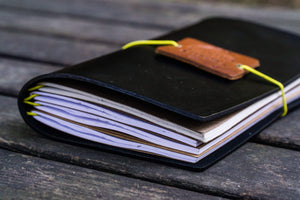 Traveler's Notebook Leather Cover - Black