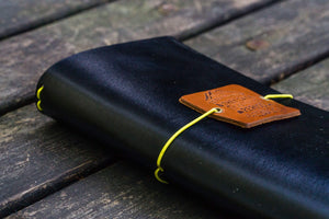 Traveler's Notebook Leather Cover - Black