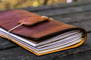 Traveler's Notebook Leather Cover-Crazy Horse Tan