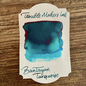 Troublemaker Bantayan Turquoise Ink