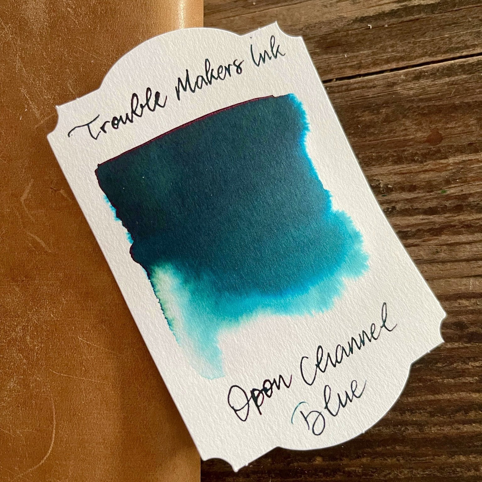 Troublemaker Opon Channel Blue Ink
