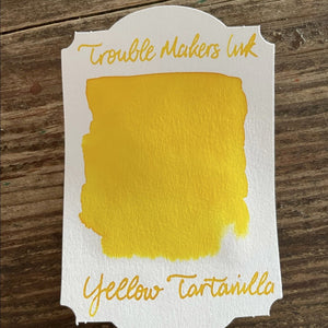 Troublemaker Yellow Tartanilla Ink