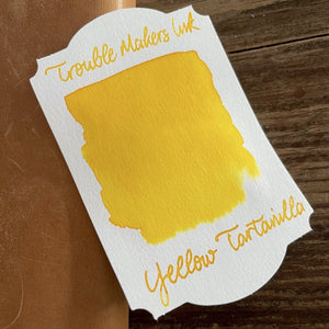 Troublemaker Yellow Tartanilla Ink