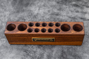 Wood Desk Organizer - Pen and Tool Holder - Walnut