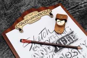 Wooden A4 Clipboard - Mahogany