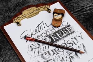 Wooden A4 Clipboard - Mahogany