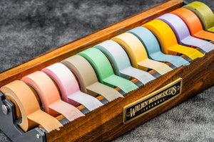 Wooden Multi Washi Tape Dispenser - Walnut
