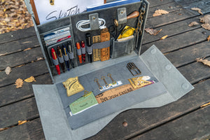 Writer's Medic Bag XLarge - Crazy Horse Smoky