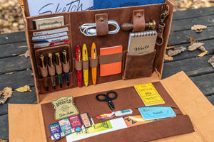 Writer's Medic Bag XLarge - Crazy Horse Tan