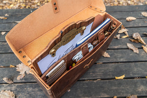 Writer's Medic Bag XLarge - Crazy Horse Tan